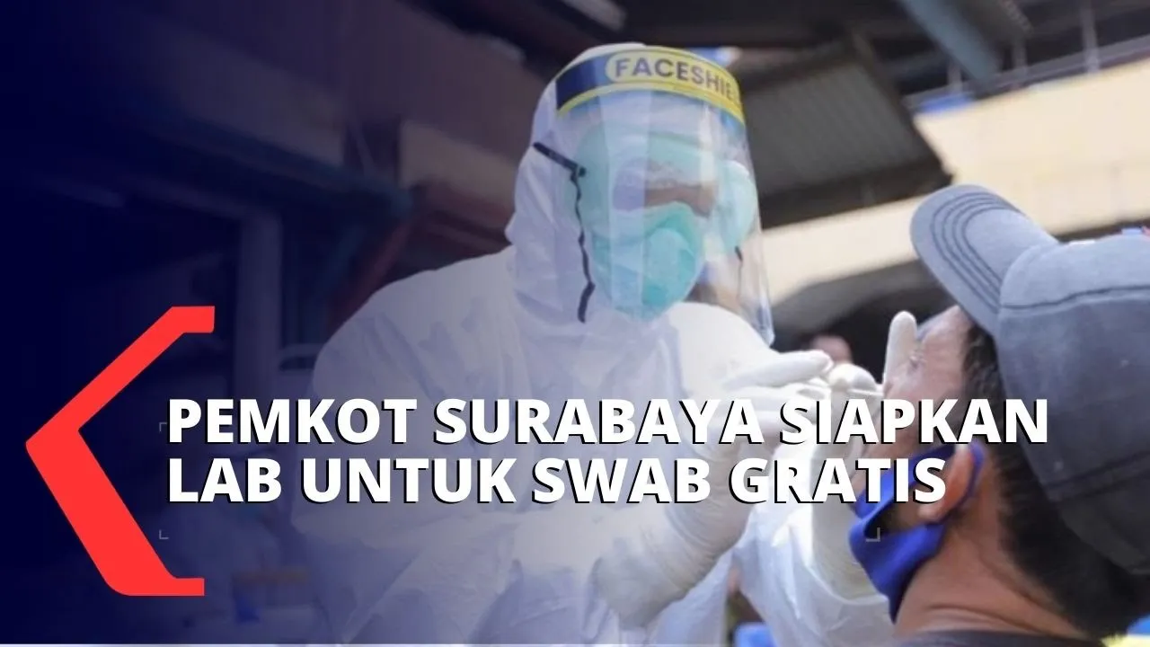 Ganjar: Wajar, Surabaya Ada Labkesda Swab Gratis. 