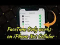 How to Fix FaceTime only Works on Wi - Fi not Cellular Data on iPhone