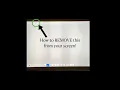 CLEVERTOUCH - Remove Clevershare box on board