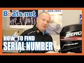 How to Find the Serial Number on a Mercury Outboard Mercury Outboard Serial Number Location