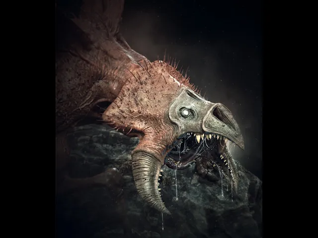 Basilisk Zbrush sculpt