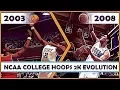 NCAA COLLEGE HOOPS 2K games evolution
