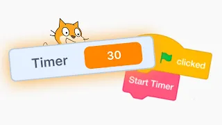 How to make a Timer in Scratch Scratch Tutorial