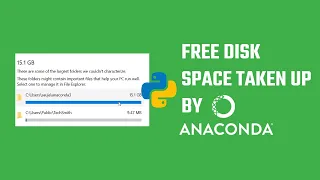 Anaconda Remove unnecessary packages free disk space Python