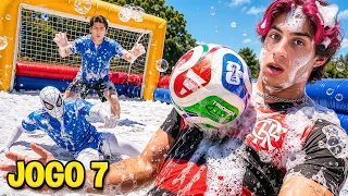 CRIEI UM CAMPEONATO DE FUTSABÃO VALENDO A MINHA COROA *e eu perdi
