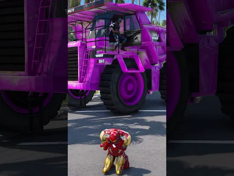Iron Man recieve parcel from Spider Man 😍 #shorts #ytshorts