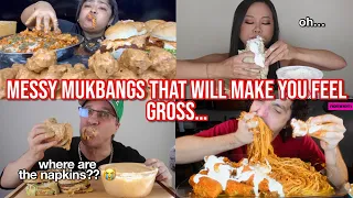 the MESSIEST mukbangs that will make you feel GROSS