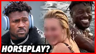 Antonio Brown Speaks Out After getting SMOKE for Hotel Pool in Dubai