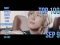 Download Lagu TOP 100 MOST VIEWED MV \u0026 PERFORMANCE IN THE LAST 24 HRS SEP 9