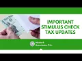 Important Economic Impact Payment Update - Mickle Associates P A 4-18-20