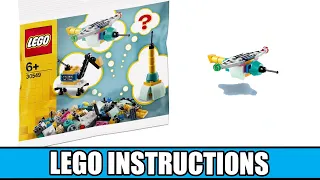 LEGO Instructions: How To Build Your Own Vehicles - Make It Yours -  30549 (GWP POLYBAG)