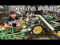 670cc V Twin Dragster gets New Turbo Methanol Carburetor Higher RPM Stall