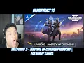 Buster Reaction to Helldivers 2 - Masters of Ceremony Warbond PS5 and PC Games