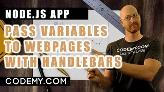 Passing Variables To Node Webpages With Handlebars
