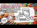 Hello Kitty Train Coloring Page Fun Easy Coloring for Kids Get Ready to Color