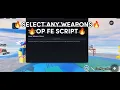 Roblox Killstreak Sword script 100 works FE