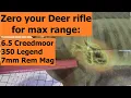 Zero your deer rifle for maximum point blank range 6 5 Creedmoor 350 Legend 7mm Rem Mag