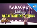 🔴Bagai Ranting Kering - Iis Dahlia Karaoke VERSI RAMPAK JAIPONG SET KORG PA700‼️NADA RENDAH WANITA‼️