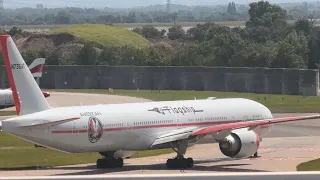 American Airlines Boeing 777 Retro “Flagship” Livery Departing London Heathrow | LHR