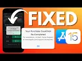 How To Fix Your Purchase Could Not Be Completed in the App Store iOS 15 2022