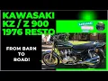 FOR SALE 1976 KAWASAKI Z900 KZ900 A4 RESTORATION