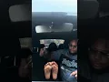 Ebony Model foot tickle challenge