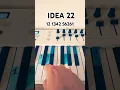 Gibran Alcocer - Idea 22 - Beginners piano tutorial #shorts