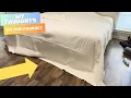 Comparing OVERSIZED King Quilt to normal Size Comforter