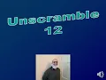 Unscramble 12 https www youtube com