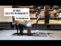 15MIN UPPER SHELF SIDE BOOTY WORKOUT Total Glute Workout No Equipment