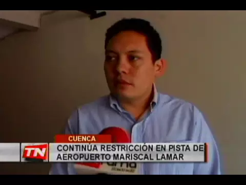 Continúa restricción en pista de aeropuerto Mariscal Lamar