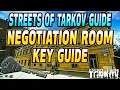 Negotiation Room Key - Key Guide