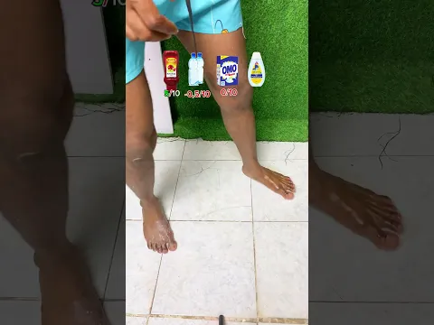 Qual líquido escorrega mais?
