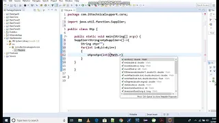 supplier java 8 feature Example OTP Generator in java