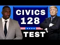 2026 U S Citizenship with QUESTIONS and ANSWERS USCIS Test 128 Civics N400 Interview