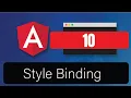 Angular 10 binding
