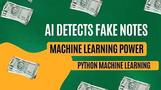 AI Powered Fake Currency Detection System using Python Machine Learning Final Year Project