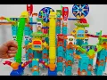 Lagu Vtech Marble Run Race ASMR | Pop Tubes Combination