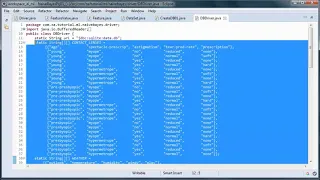 Naive Bayes JAVA Prototype Project 01 SQLite DB