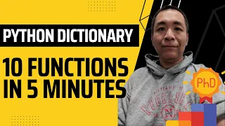 Python Dictionary Essentials 10 functions in 5 minutes