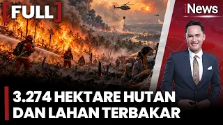 API TERUS MELUAS! 3.274 Hektare Hutan & Lahan Terbakar, Karhutla Kotim Meluas, Pasien ISPA Meningkat