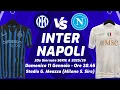 Lagu INTER vs NAPOLI ▪︎ SERIE A 2025/26 ▪︎ LIVE REACTION, COMMENTO TELECRONACA CON STATISTICHE IN DIRETTA