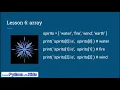 Learn Python with Kids - Lesson 6 Array