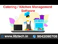 CATERING MANAGEMENT SYSTEM KITCHEN MANAGEMENT SYSTEM