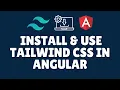 How to install and use Tailwind css in Angular