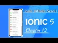 ionic 5 tutorials ionic 5 infinite scroll ion infinite scroll infinite scroll detail chapter 12