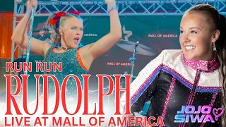 JoJo Siwa Run Run Rudolph Live at Mall of America