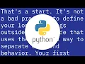 How can I break up this long line in Python