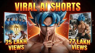 How to Make Viral AI GOKU Shorts Video | AI Video Kaise Banaye (Step-by-Step Guide)