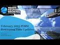 February 2025 PERM Processing Time Updates